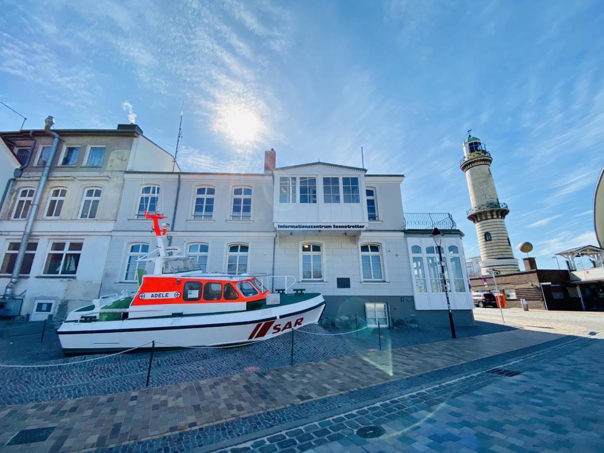 Апартаменты Vormann Jantzen, Direkt Am Leuchtturm Росток Экстерьер фото